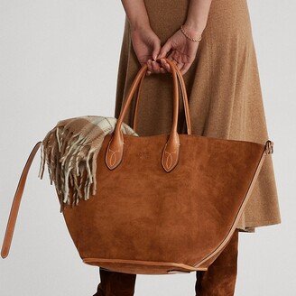 Calf-Suede Medium Bellport Tote