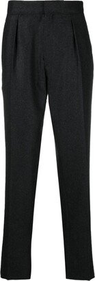 Felted Tapered-Leg Trousers-AA