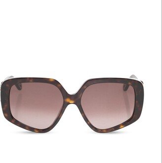 Squared Frame Sunglasses-AB