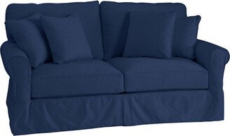 Baldwin Apartment Sofa Slipcover Only - Twill Indigo