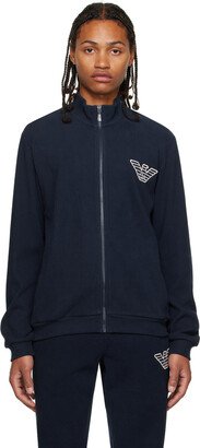 Navy Zip Sweater-AA