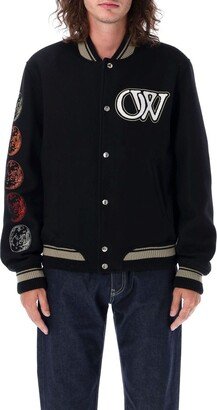 Moon phase vars bomber jacket-AA