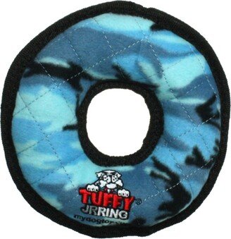 Tuffy Jr Ring Camo Blue, Dog Toy