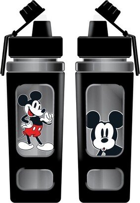 Mickey Mouse 24 Oz. Plastic Square Water Bottle