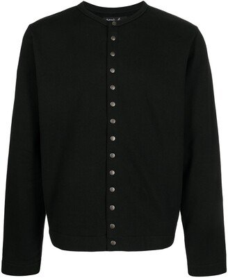 Press-Stud Cotton Cardigan