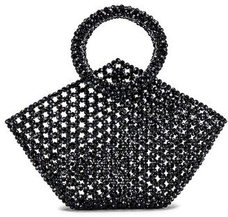 Geometric Top Handle Bag