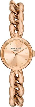 Monroe Three-Hand Stainless Steel Watch - KSW1801 (Rose Gold) Watches