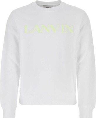 Logo Embroidered Crewneck Sweashirt