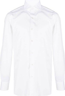 Long-Sleeve Cotton Shirt-AS