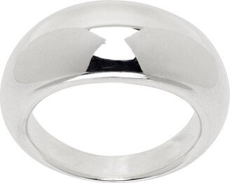 Silver Small Donut Ring