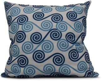 18-inch Rip Curl Geometric Print Outdoor Pillow