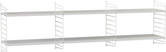 String Furniture Horizontal Wall Shelving Unit