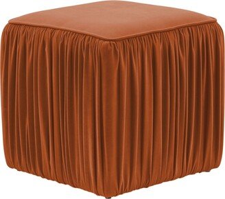 Morgan Pleated Ottoman