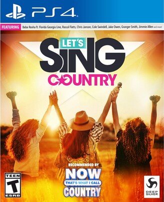 Deep Silver Let's Sing Country - PlayStation 4