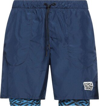 Shorts & Bermuda Shorts Navy Blue-AC