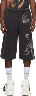 Gray Saint Matthew Shorts