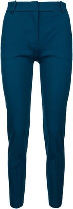 High Waist Straight-Leg Tailored Pants-AA