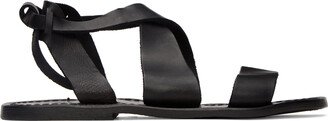 Black Positano Sandals