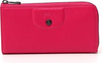 Le Pliage Cuir Long Zip Around Wallet