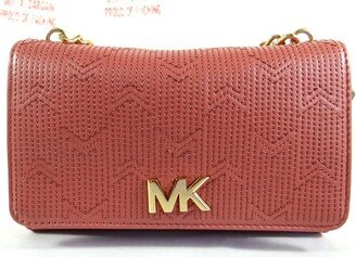 LUX LAIR MICHAEL Michael Kors Deco M Quilted RoseGold Leather Belt Bag