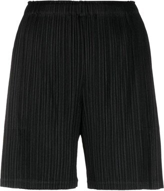 Thicker Bottoms 1 pleated shorts