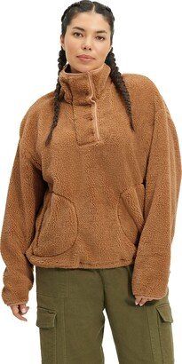 Women's Atwell Sherpa Half Snap Coat