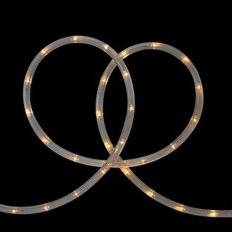 Northlight Warm White LED Outdoor Flexible Christmas Rope Light Set, 18ft