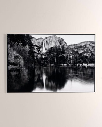 Four Hands Merced River & Yosemite Falls Photography Print on Wood by Getty Images