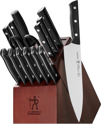 HENCKELS CUTLERY Henckels International Dynamic 15-Piece Knife Block Set