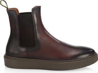 Beatles Leather Chelsea Boots