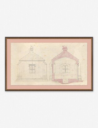 Lulu and Georgia Garden House Study Print