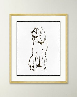 Wendover Art Group Hound Drawing 2 Giclee