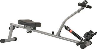 Sunny Health and Fitness Rowing Machine - Silver