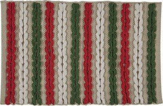 Park Designs Winter Scarf Placemat Set - Red