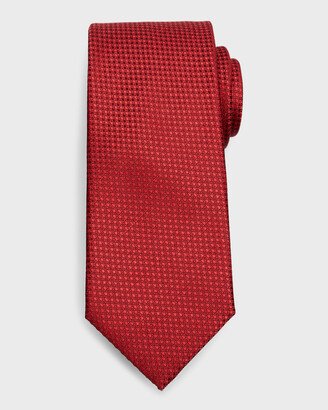 Men's Textured Silk Tie