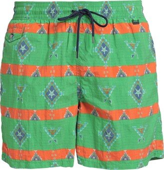 Swim Trunks Green-AG