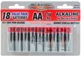 Aa Batteries, 18 Pack