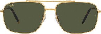 Square Frame Sunglasses-CQ