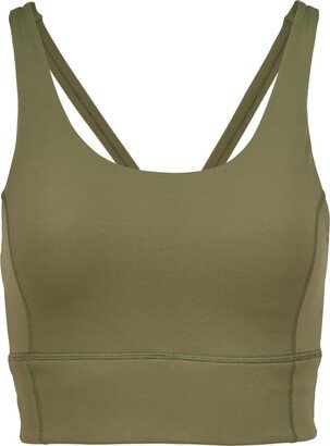 Perky Peach Low Impact Khaki Sports Bra