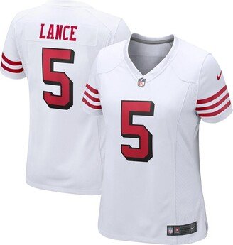 Women's Trey Lance White San Francisco 49ers Alternate Game Jersey