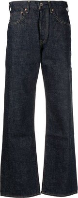 High-Waisted Wide-Leg Jeans-AM