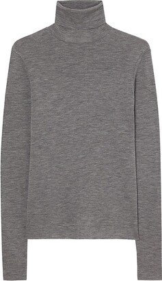 Róhe Merino Wool Turtleneck Top