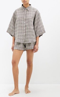 The 03 Set Checked-linen Pyjamas