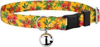 Country Brook Petz Tropical Floral Cat Collar