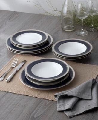 Odessa Cobalt Platinum Dinnerware Collection