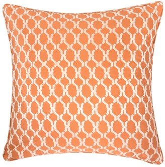 Georgia Jacquard Square Decorative Throw Pillow