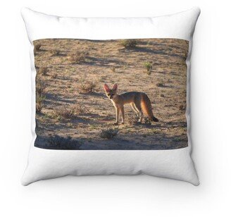 Bat Eared Fox Pillow - Throw Custom Cover Gift Idea Room Decor