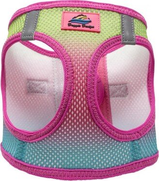 Doggie Design American River Choke Free Dog Harness Ombre Collection-Cotton Candy(X-Small)