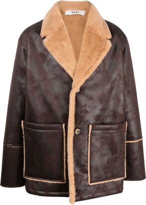 Sheridan faux-shearling jacket