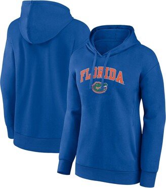 Women's Branded Royal Florida Gators Evergreen Campus Pullover Hoodie